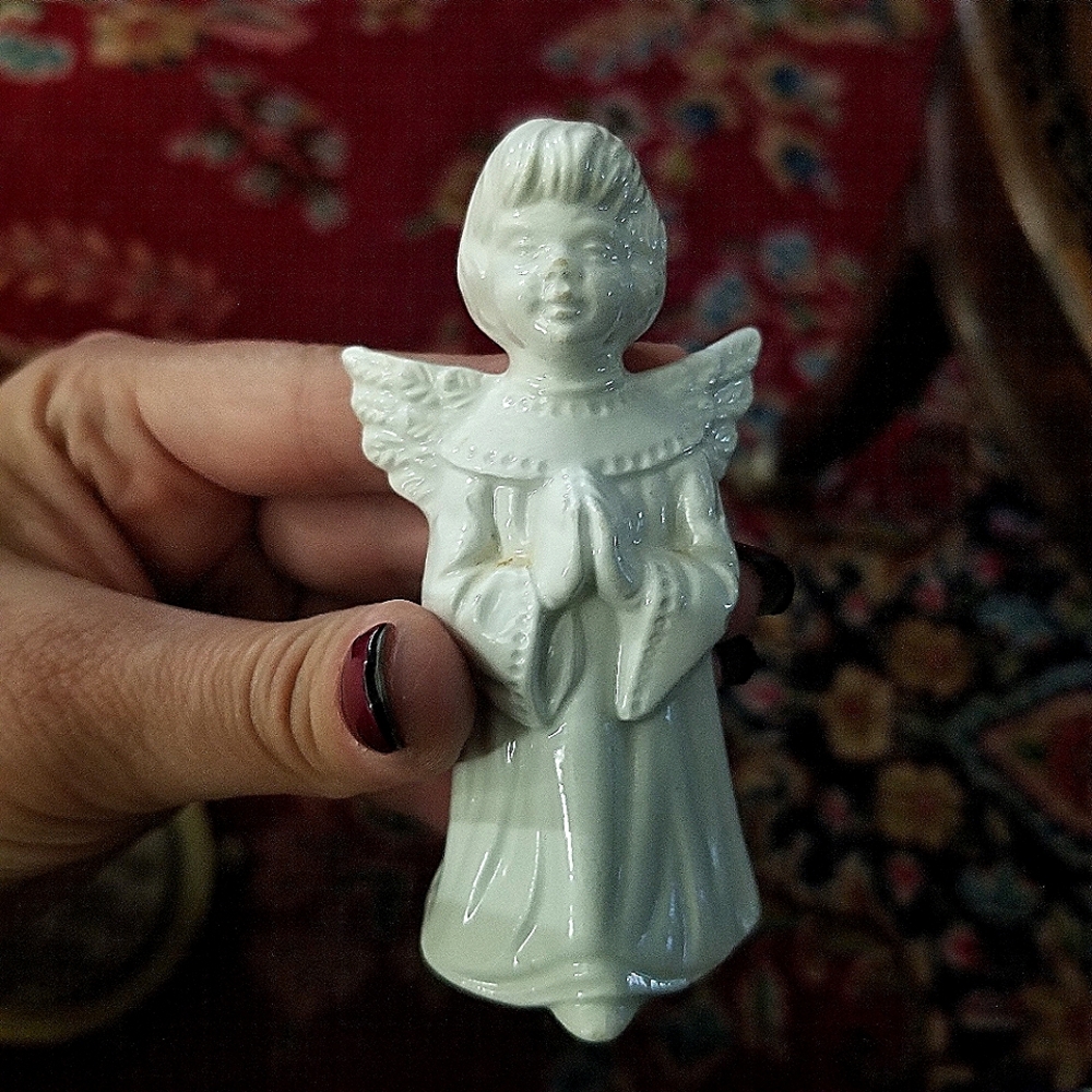 Five Italian angel mini candleholders - Picture 13 of 16